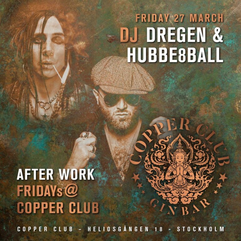 Dregen & Hubbe8BallFredag 27 mars
